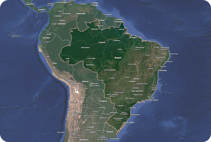 Mapa do Brasil